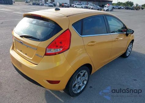 2011 Ford Fiesta Ses from USA, damaged, VIN 3FADP4FJ8BM233487